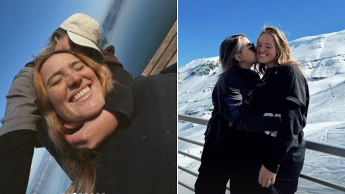 “Con la más guapa”: Laura de la Fuente celebró otro mes de pololeo junto a su pareja