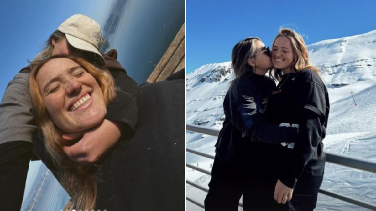 “Con la más guapa”: Laura de la Fuente celebró otro mes de pololeo junto a su pareja