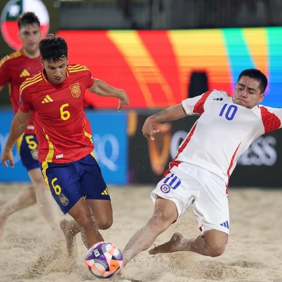 La Roja busca clasificar a cuartos en Mundial de fútbol playa La Roja busca clasificar a cuartos en Mundial de fútbol playa