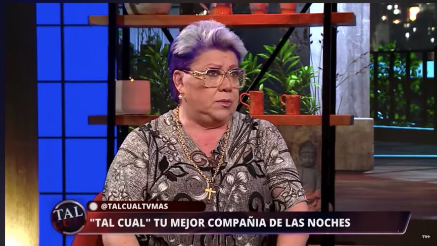 Paty Maldonado en "Tal Cual" | Captura: YouTube