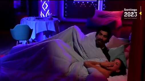 Sebastián y Constanza cita en "Gran Hermano" | Captura