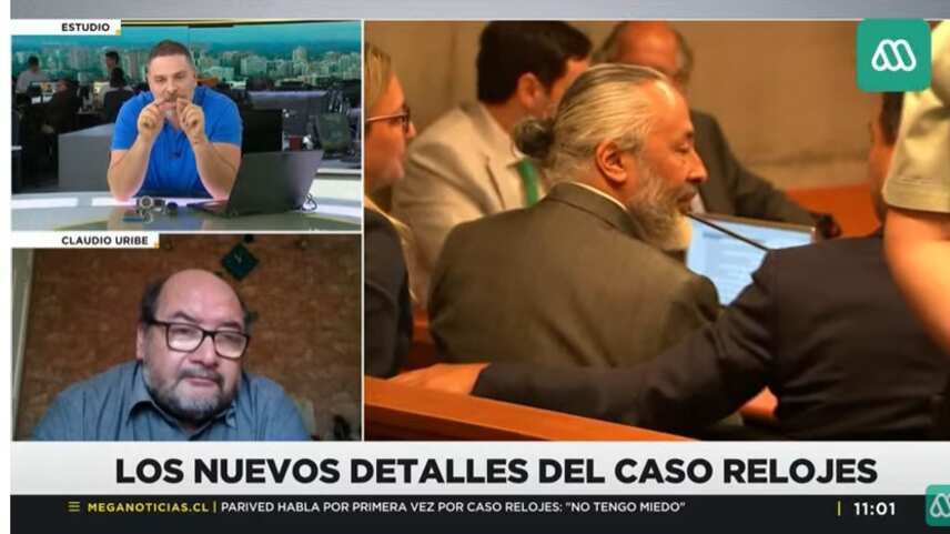 El periodista abordó en el noticiario de Mega la entrevista que este viernes dio Parived a La Tercera.