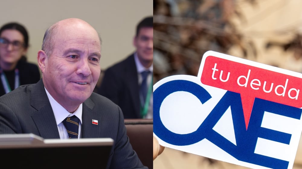 El ministro de Hacienda, Jorge Quiroz, se refirió a la deuda del CAE y los cobros de la Tesorería