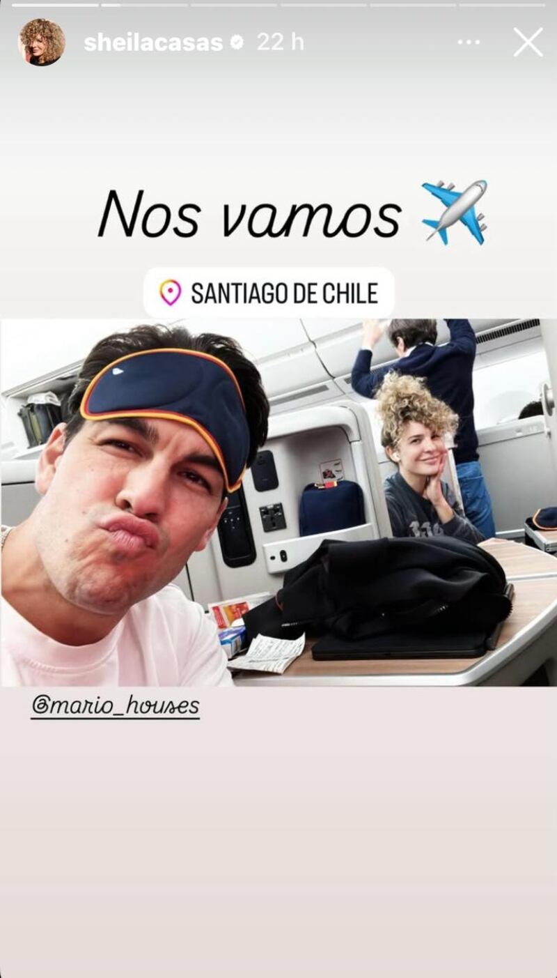 Historia de Instagram de @sheilacasas