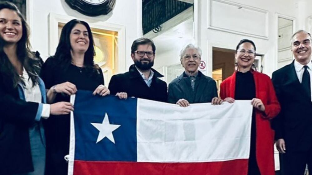 Gabriel Boric y Caetano Veloso | Fuente: Instagram