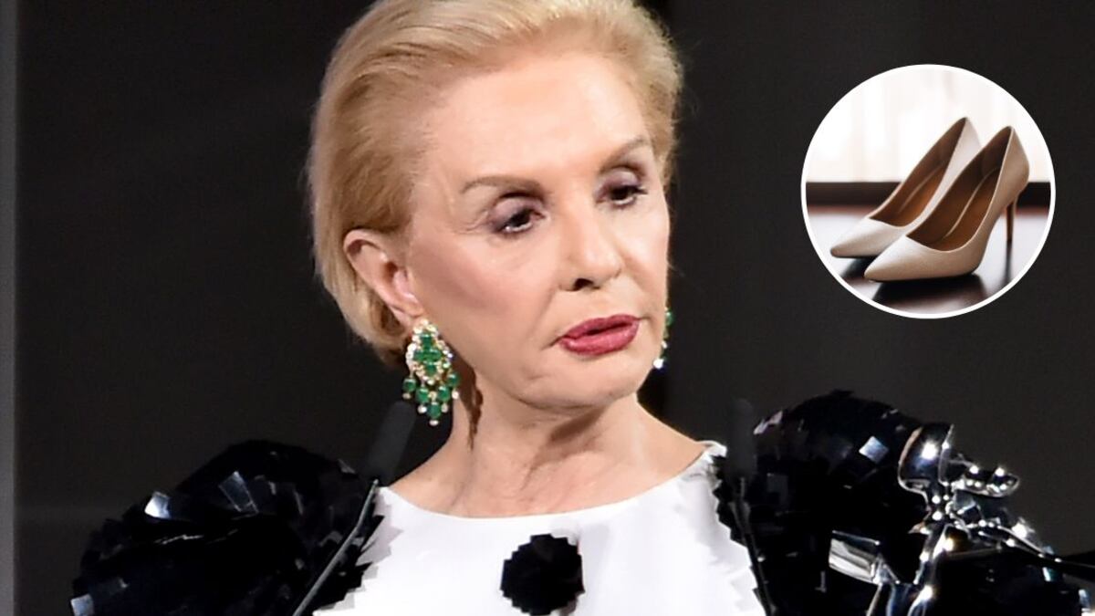 Carolina Herrera tiene la fórmula secreta para combinar tacones con elegancia y glamour.