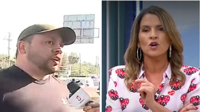 “Andrés, te quiero decir que tú escuchaste todo lo contrario a lo que yo dije, por eso hay que tener cuidado con lo que uno informa y con lo que escuchas. Lo primero que dije yo, es que este grupo, que había instalado barricadas en la carretera, era probablemente un grupo de descolgados, porque ustedes nunca han puesto barricadas. Te pido que, por favor, en vez de increparme, te informes bien. Y en este caso, dije lo contrario”, recalcó.