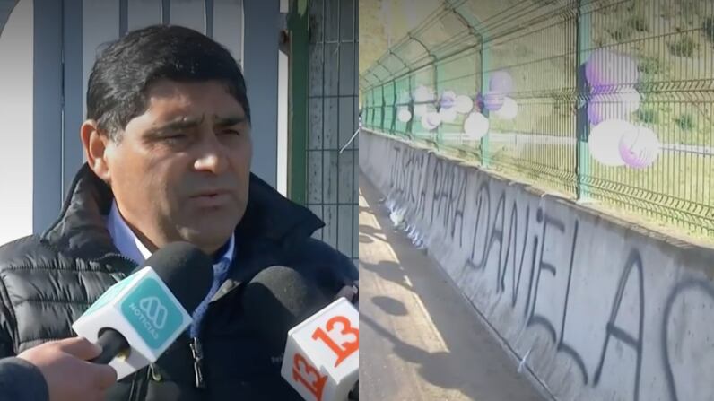 Padre de la joven que fue asesinada en La Florida | Captura: Mega
