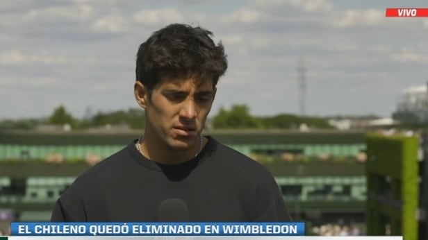 El tenista nacional quedó eliminado en la segunda ronda del abierto británico.