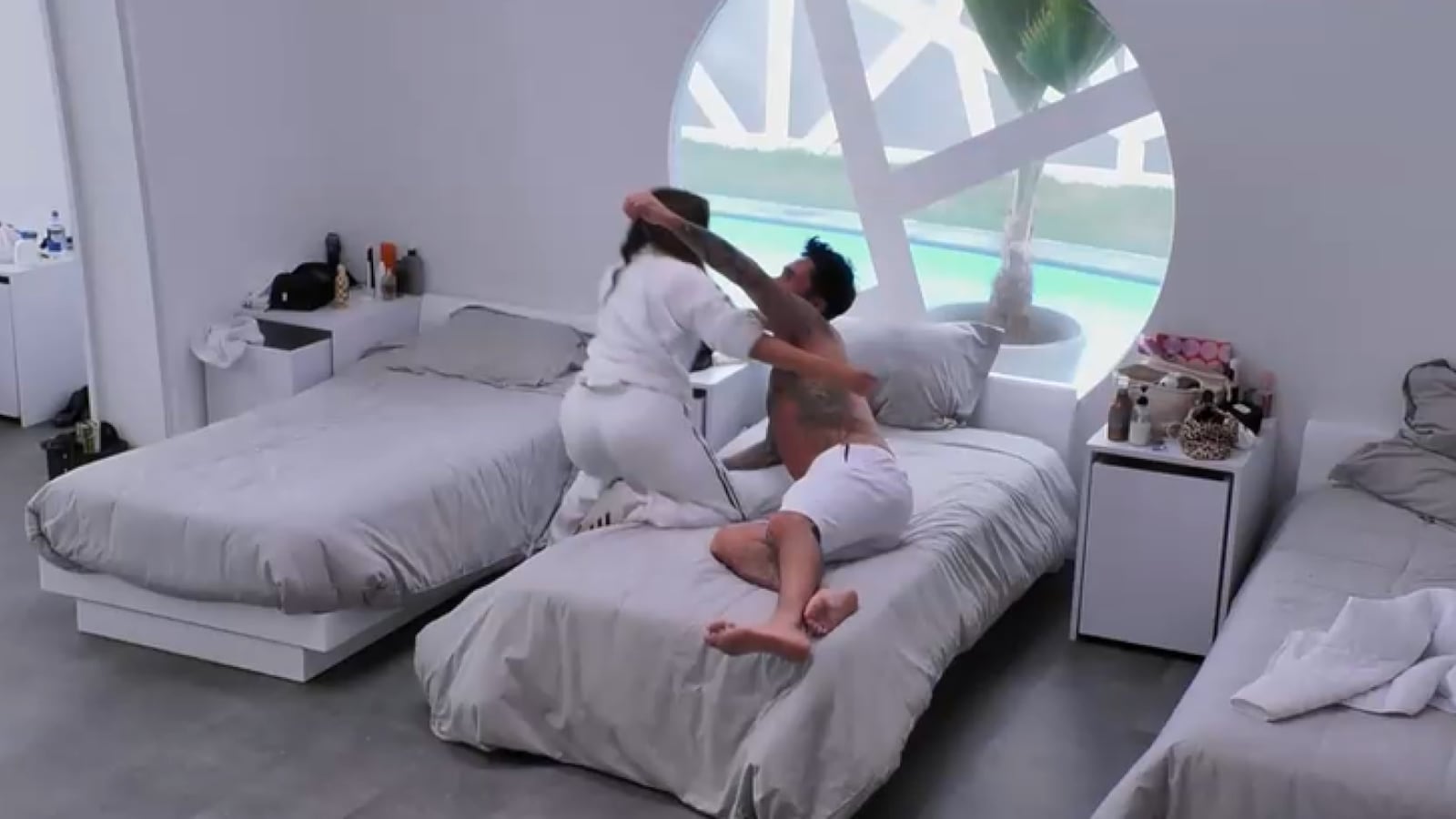 Catalina Olcay y Luis "Mago" Jiménez