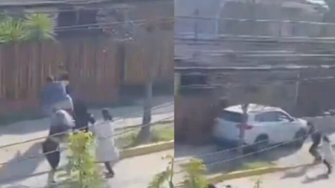 Pelea en Liceo de Puente Alto