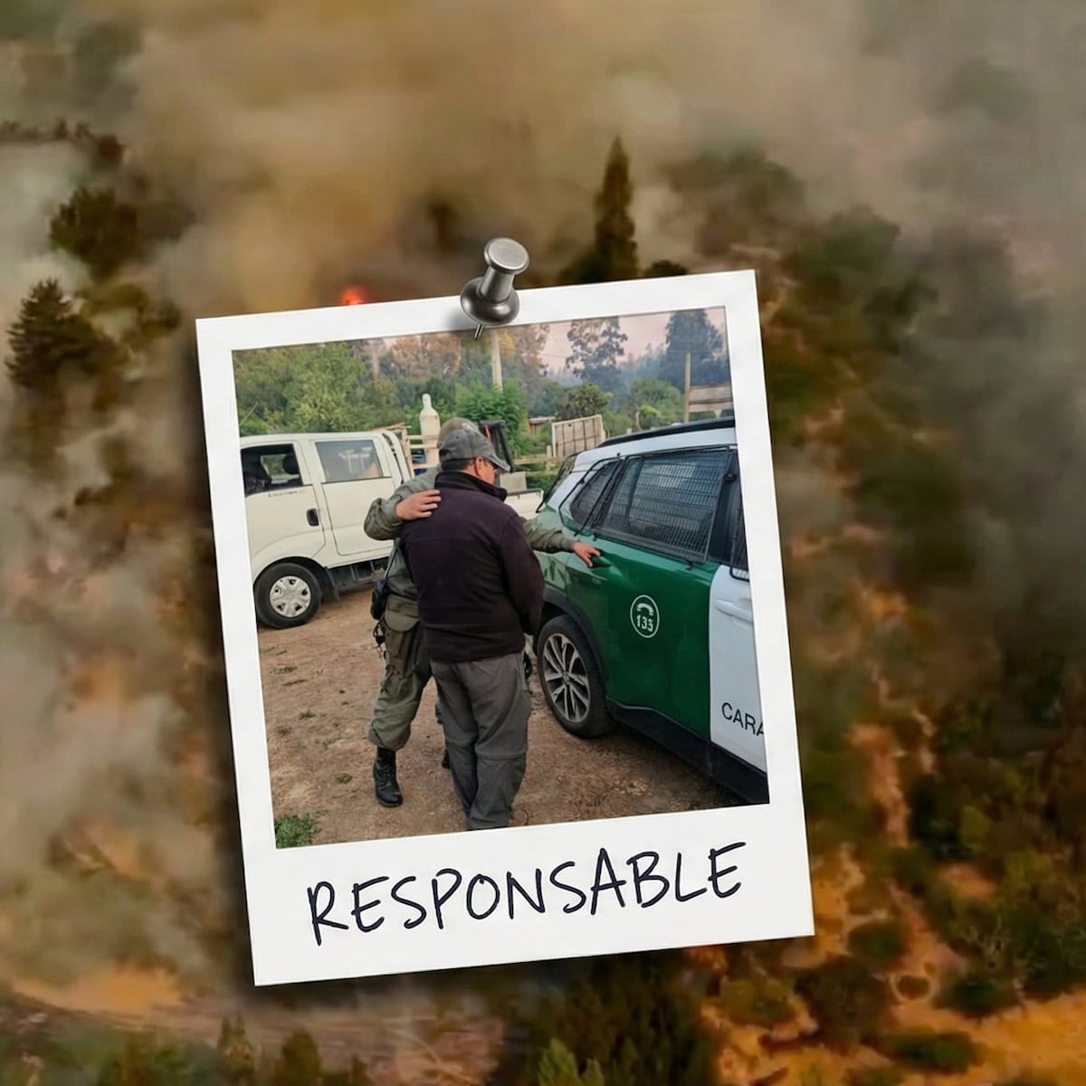 Trabajador detenido por incendio forestal en Santo Domingo Trabajador detenido por incendio forestal en Santo Domingo