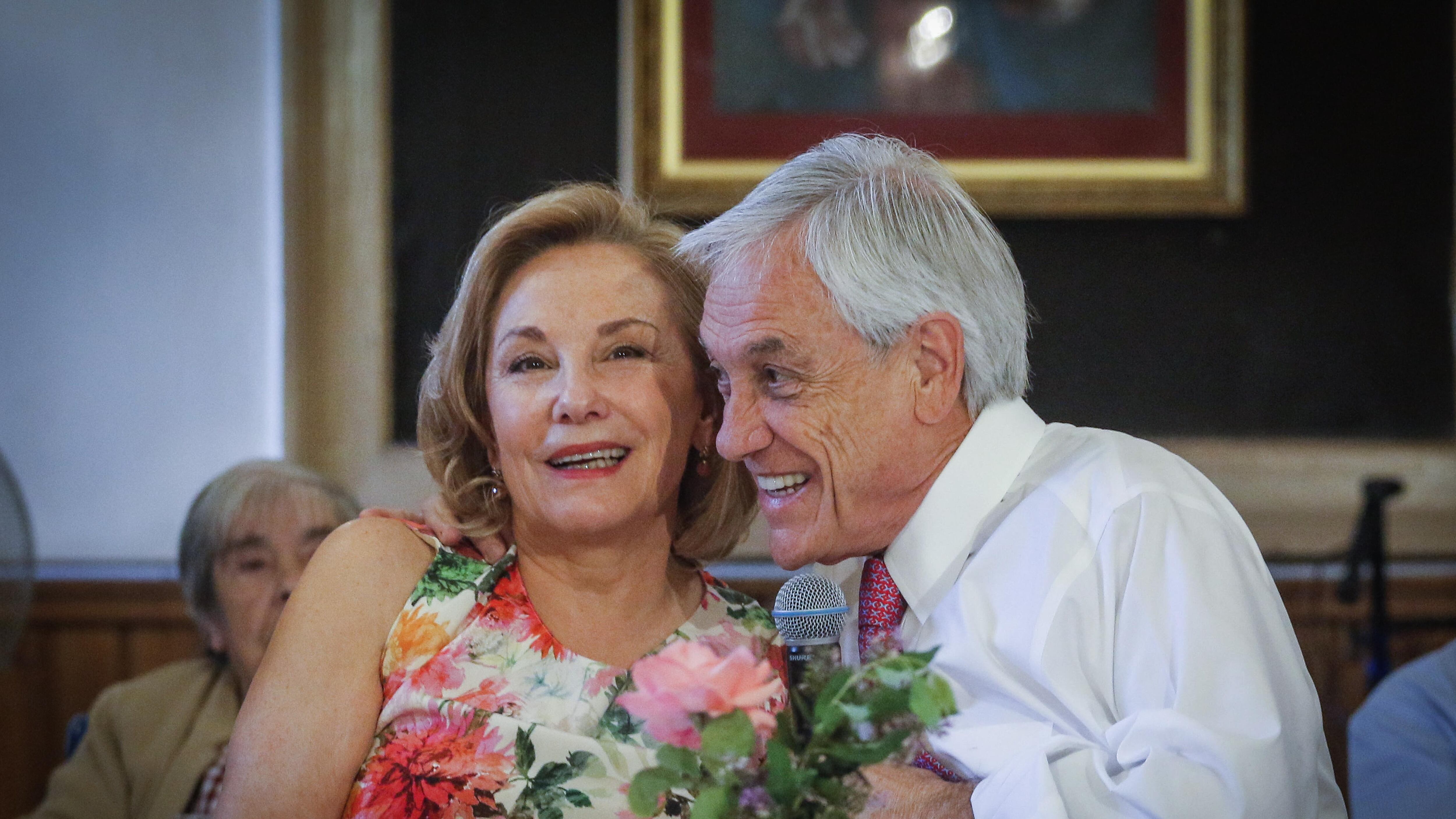 Cecilia Morel y Sebastián Piñera | FOTO: SEBASTIAN BELTRAN GAETE/AGENCIAUNO