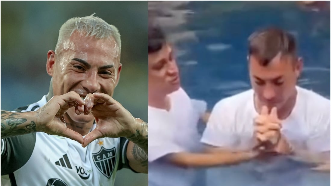 Bautizo de Eduardo Vargas