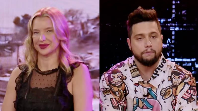 Claudia Schmitd y Zimdecker | Captura: Noche de suerte