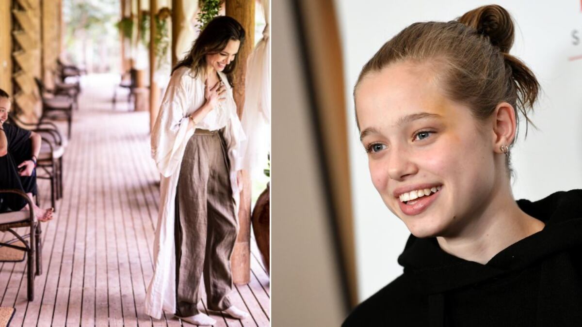 Las fotos de Brad Pitt por las que aseguran que Shiloh rapada es su copia