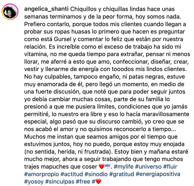 Post de Angélica Sepúlveda
