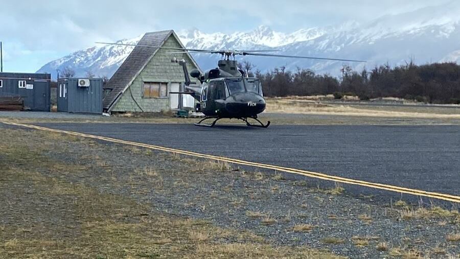 FACh encontró el helicóptero que estaba desaparecido en Campos de Hielo Sur