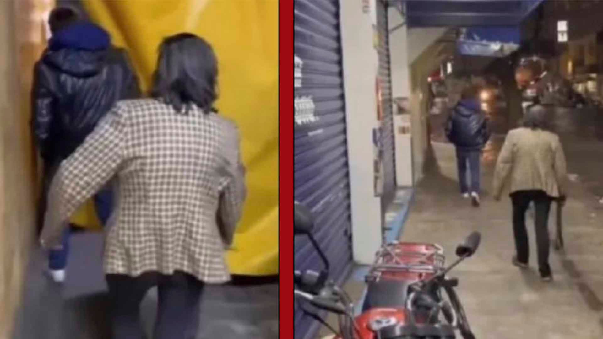 Mamá saca a su hijo de las "miches", con cinturonazos.