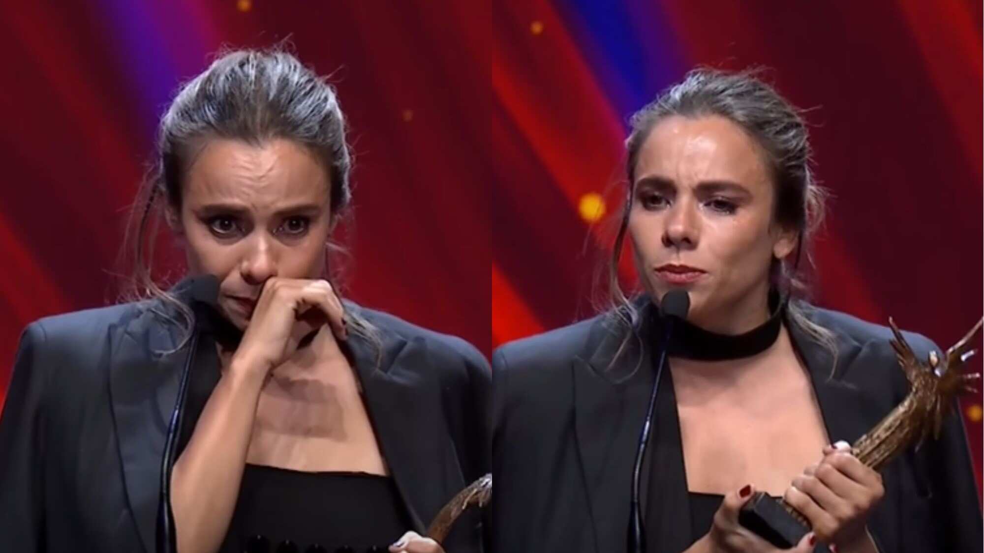 María Gracia Omegna en los Premios Caleuche | TVN