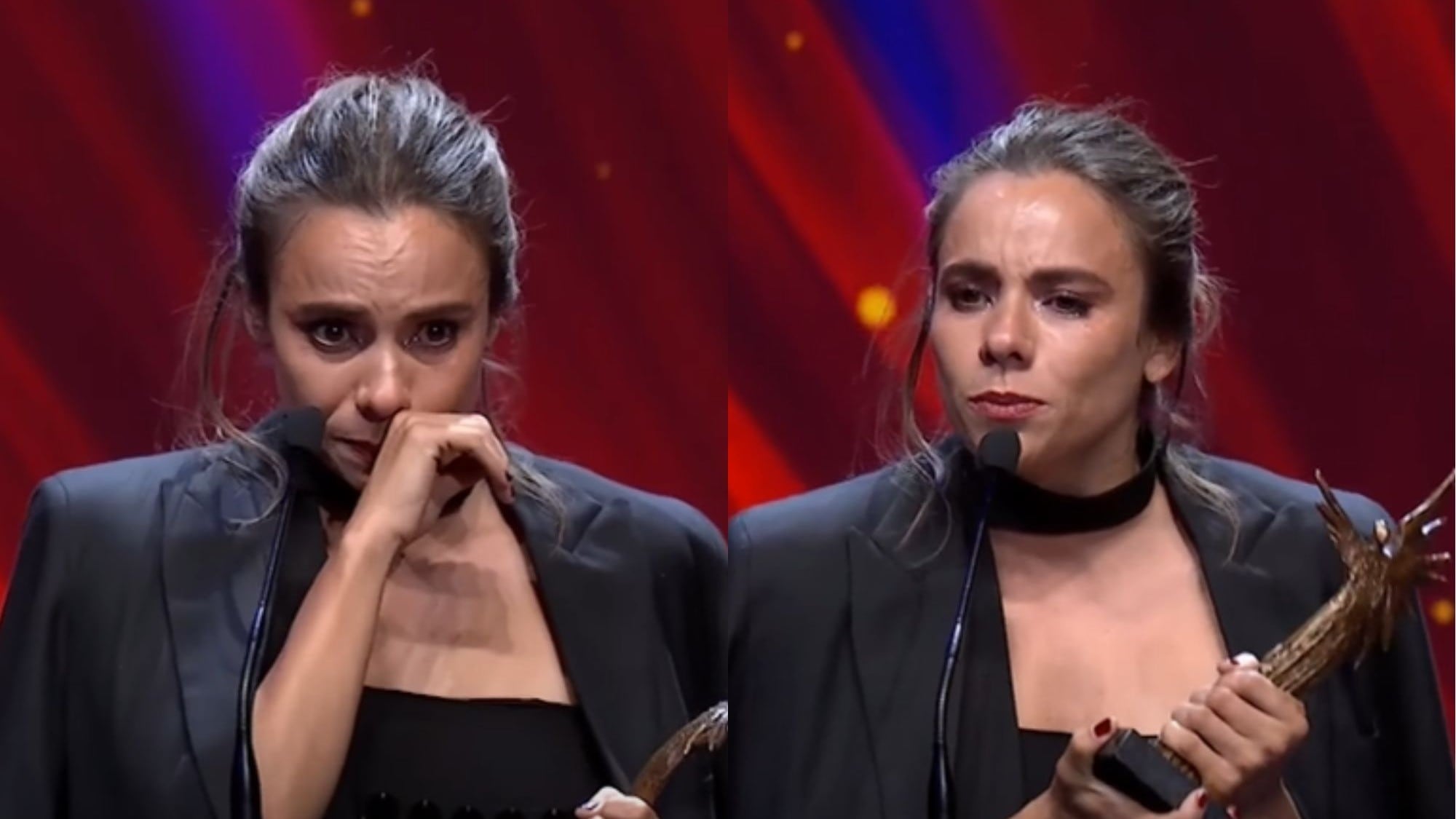 María Gracia Omegna en los Premios Caleuche | TVN