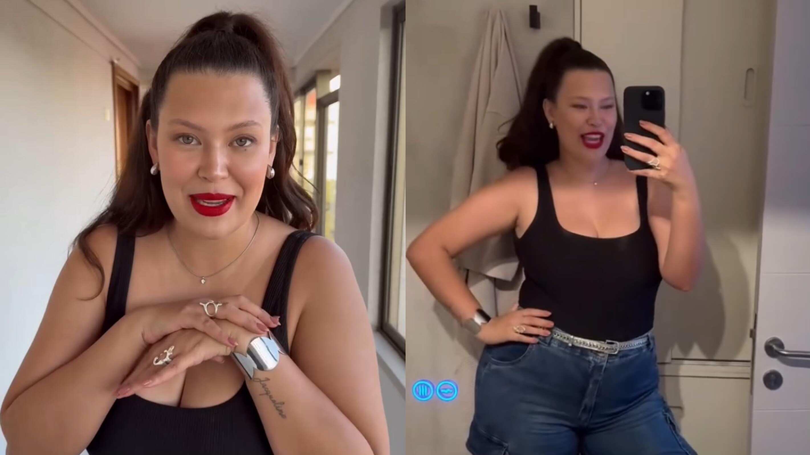 Michelle Carvalho volviendo a su departamento luego del encierro de Gran Hermano Chile 2024