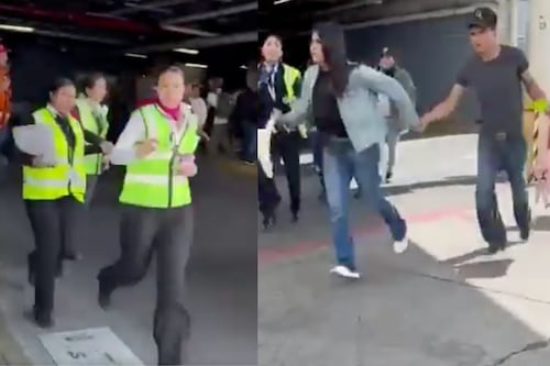 “Ahí vienen”: Nuevo video capta el momento en que estalla el pánico de pasajeros en el Aeropuerto de Guadalajara