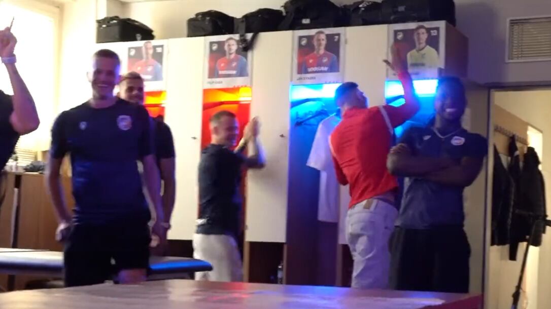 El plantel del Viktoria Pilsen