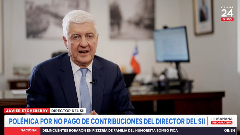 El mea culpa de Javier Etcheberry tras su salida del SII: “Es cierto que no me preocupé lo suficiente”