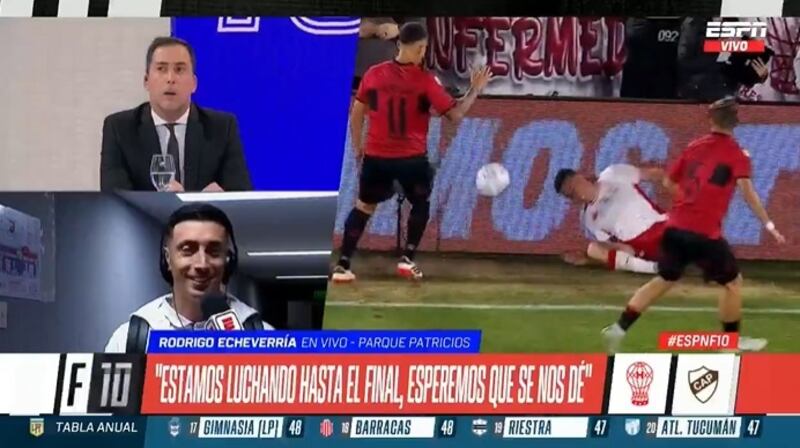 El mediocampista nacional y su compatriota Williams Alarcón podrían proclamarse campeones del torneo argentino el próximo fin de semana, en caso de ganarle al Vélez de Gustavo Quinteros, y que Talleres de Bruno Barticciotto y Matías Catalán, no lo haga ante Newell's.