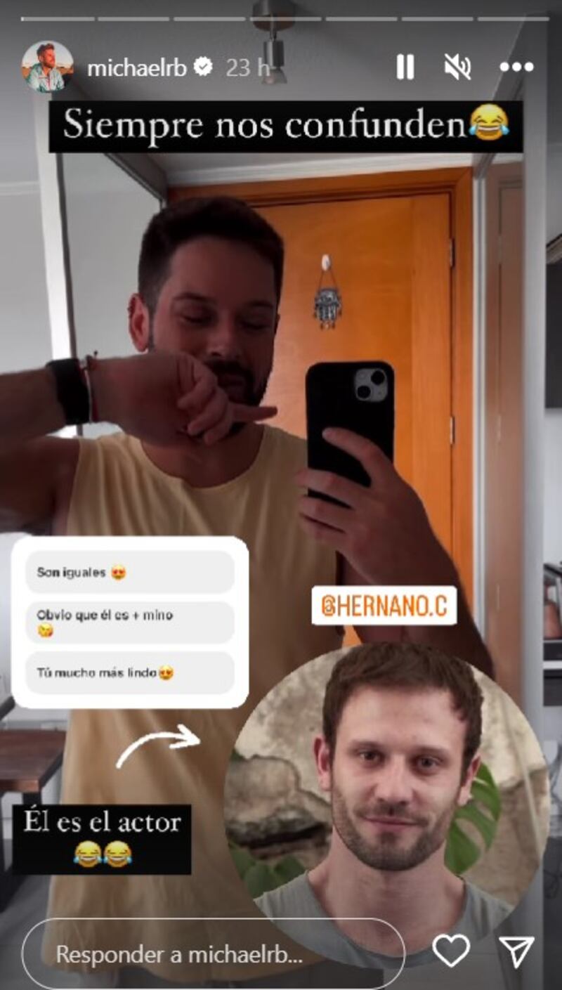 Instagram Michael Roldán