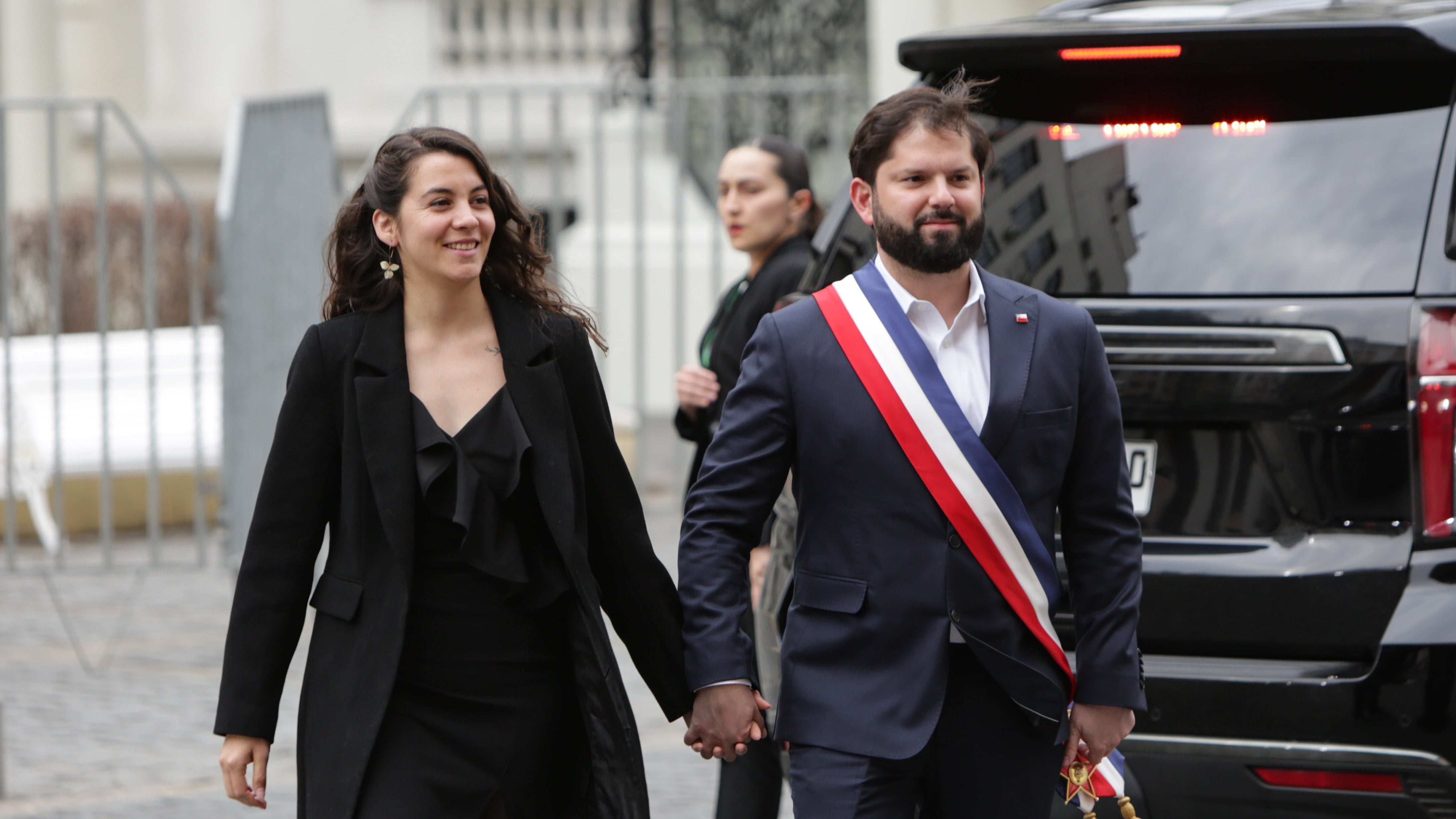 Boric y Carrasco