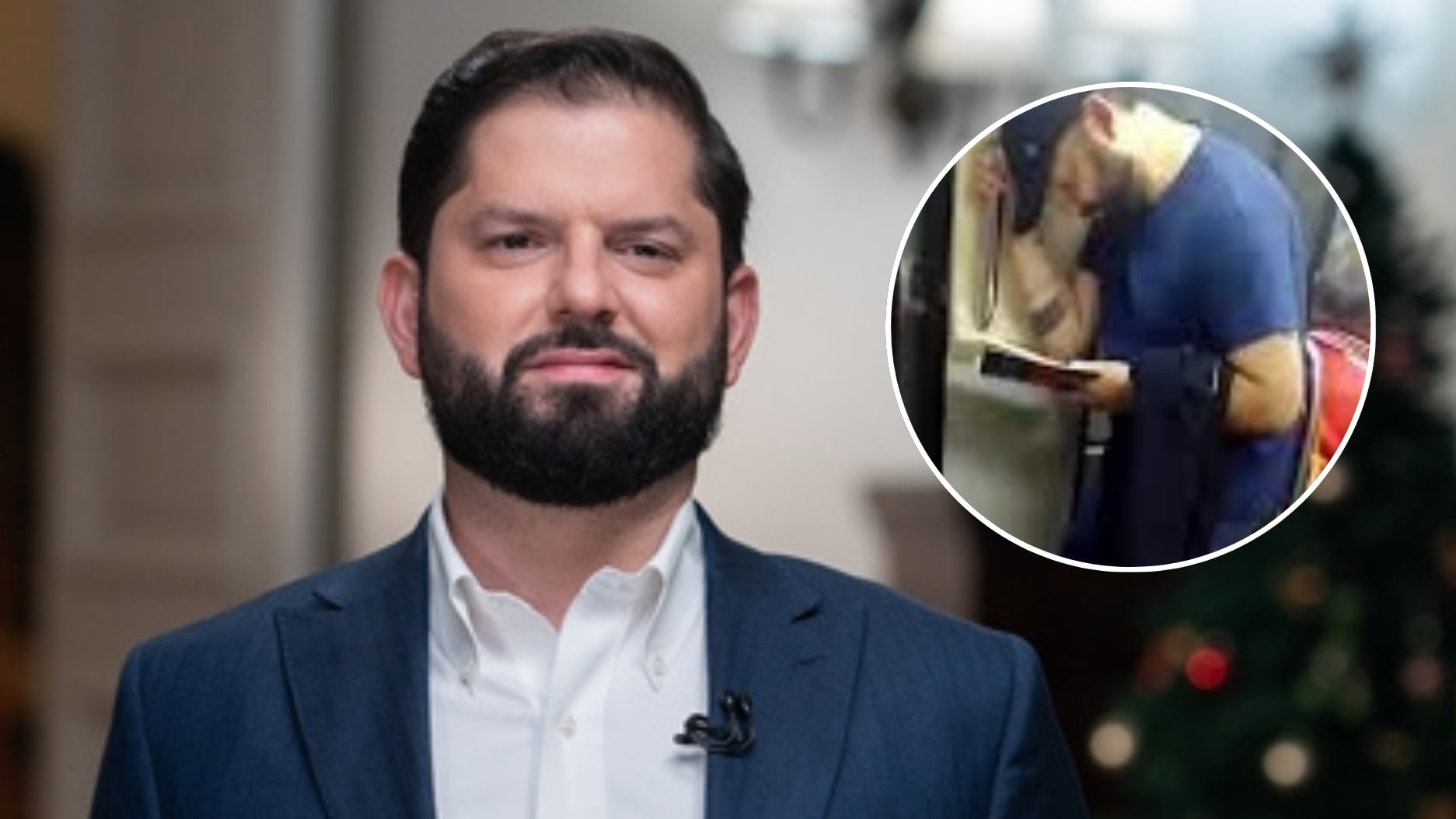 “Como cualquier ciudadano”: Captan a Boric viajando en Metro a días de dejar La Moneda