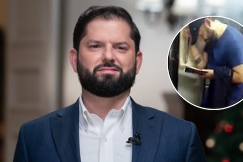 “Como cualquier ciudadano”: Captan a Boric viajando en Metro a días de dejar La Moneda