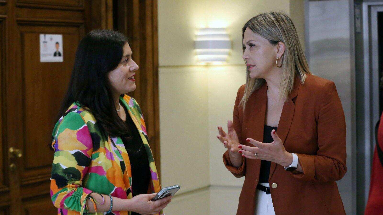 Diputada Karen Medina y Marlene Pérez