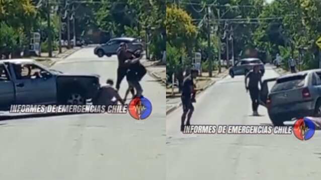 Impactante
Riña callejera se registro hace pocos momentos en Ernesto Riquelme y Serrano en El Bosque, por causas que se desconocen 1 grupo de hombres y mujeres utilizan machetes, armas de fuego y el vehículo que atropellan a 2 sujetos