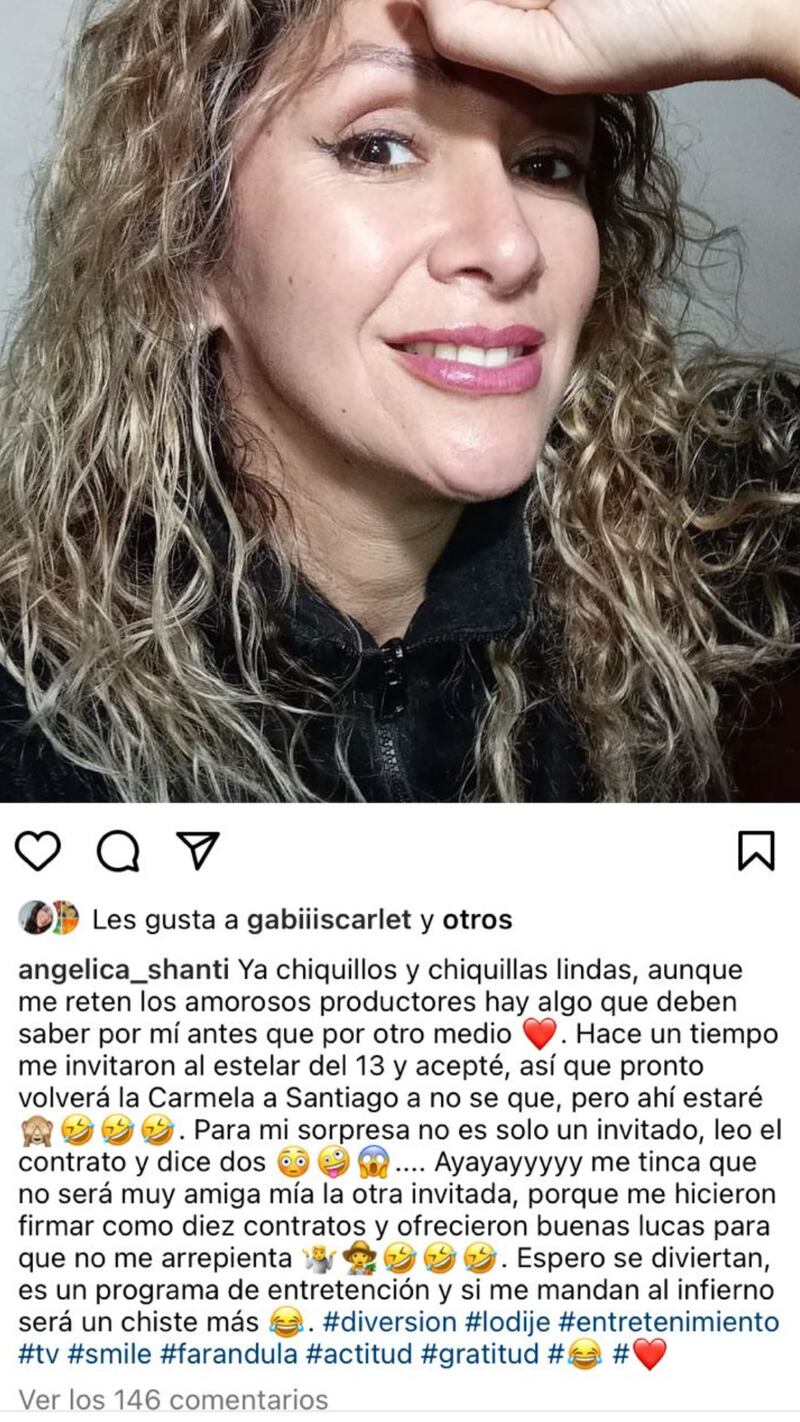 Angélica Sepúlveda | Fuente: Instagram