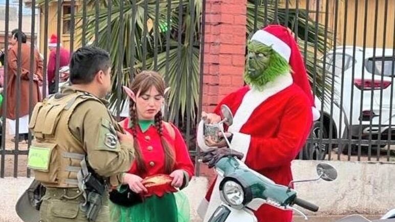 El Grinch, Foto de Carabineros de Chile