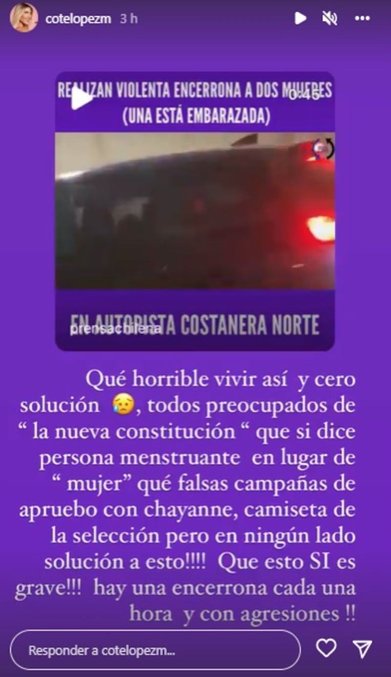 Cote López criticó nuevamente al Presidente Boric por las encerronas.