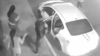 Golpean a madre con guagua de tres meses en medio de violento portonazo en Quinta Normal