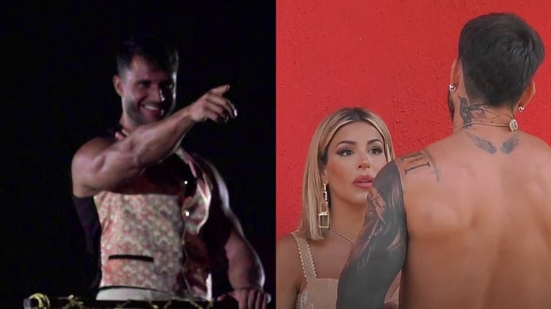 Fabio Agostini y Oriana Marzoli | Captura: Canal 13