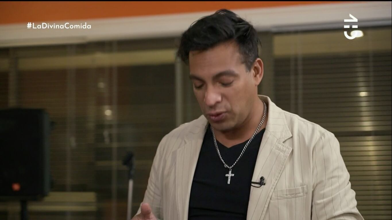 Juan David Rodríguez en “La Divina Comida” | Captura: CHV