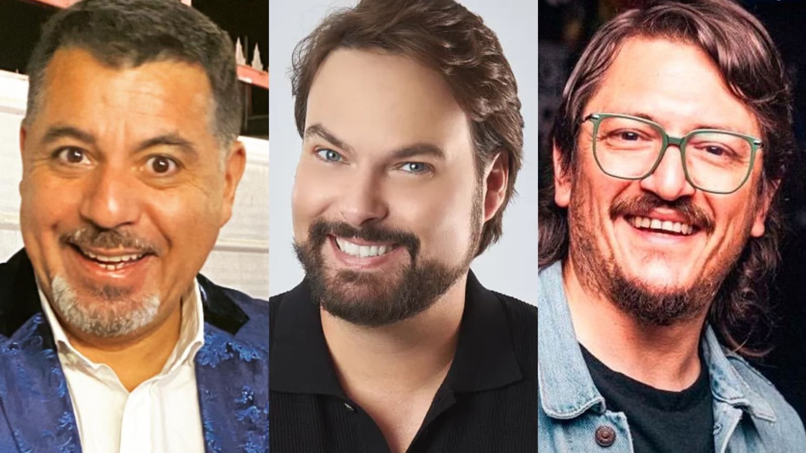 Beto Espinoza, George Harris y Mauricio Palma