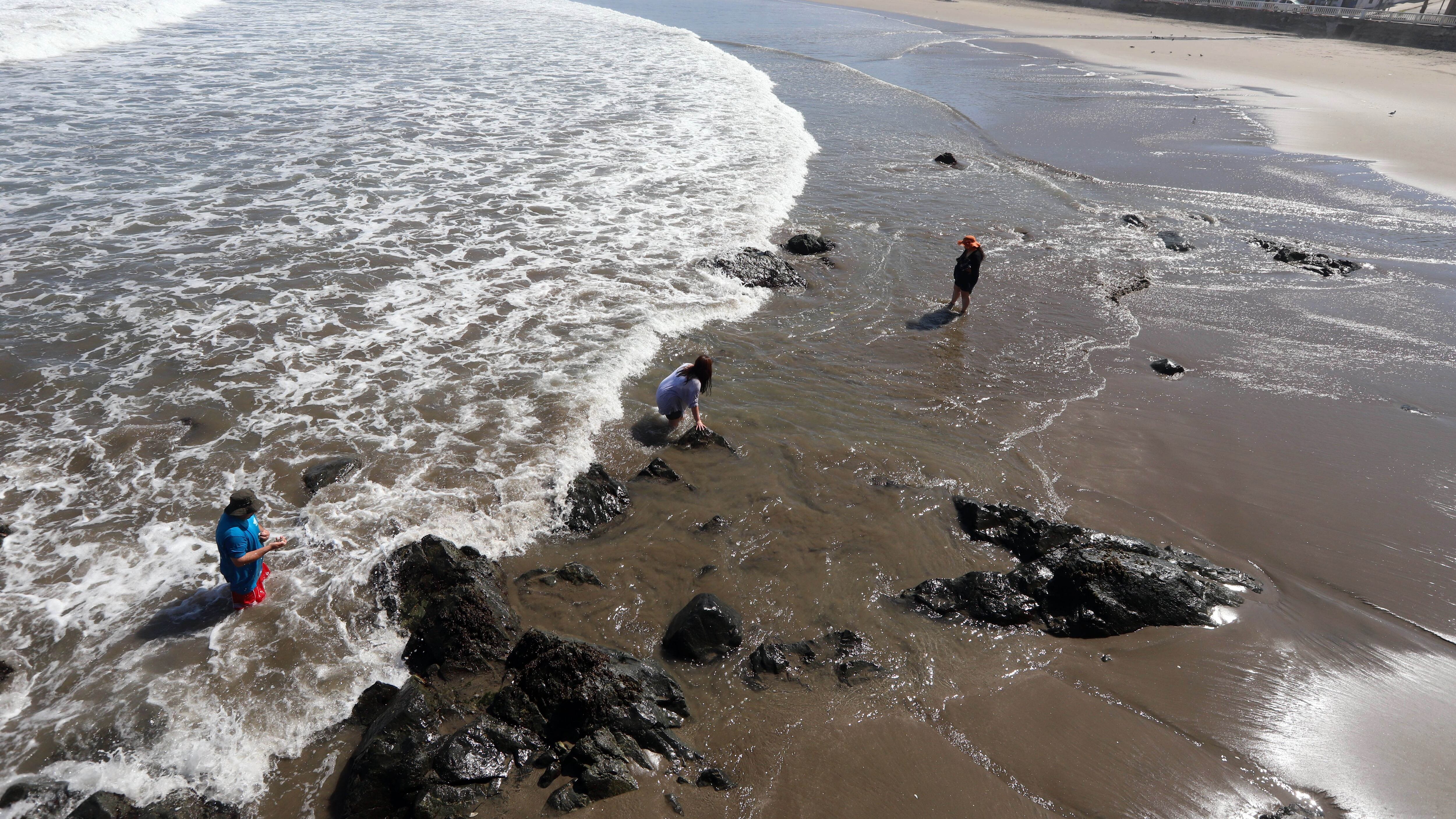 Vista de Playa Grande de Cartagena borde costero se ha estado reduciendo con el paso de los años. FOTO: SÓCRATES ORELLANA / AGENCIA UNO