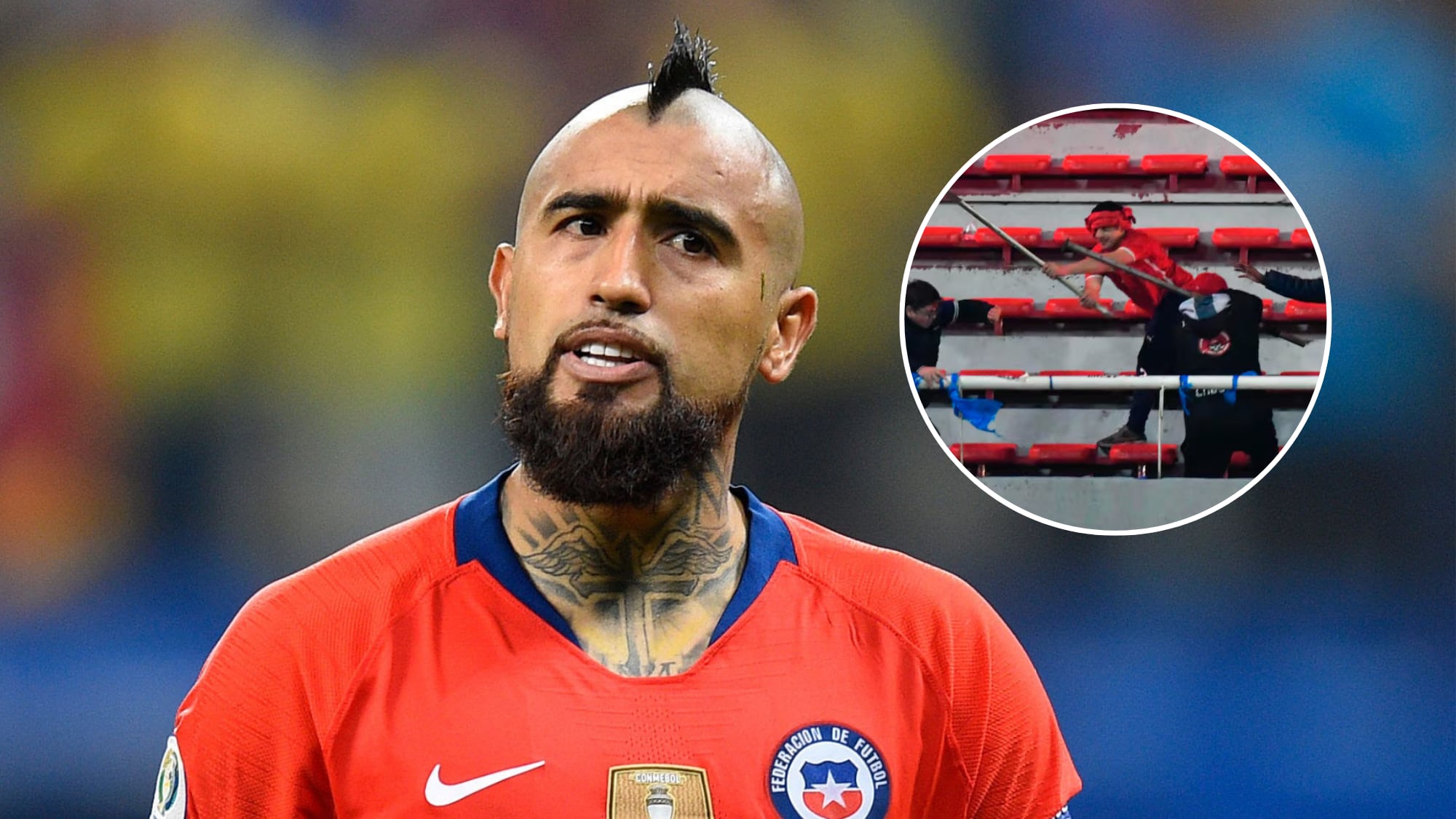 Arturo Vidal alzó la voz tras brutal agresión a hinchas de U. de Chile: “El fútbol no puede seguir así”