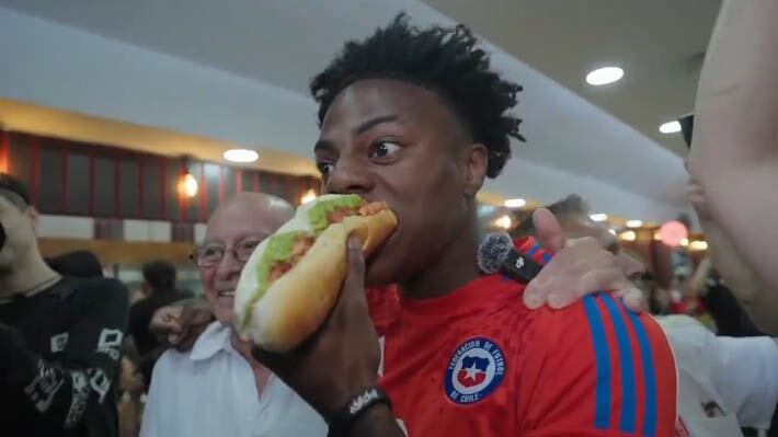 IShowSpeed sorprende y pone a Chile en el top de su ranking sudamericano