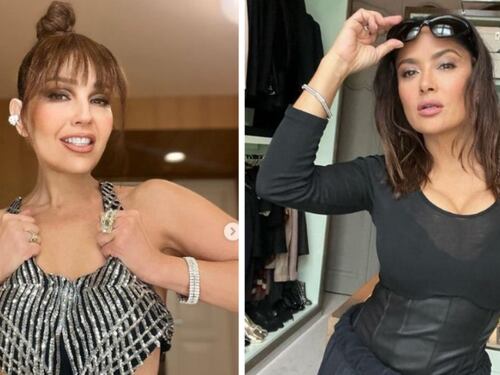 Thalía y Salma Hayek demuestran que las mujeres de 50 pueden disfrutar de su sensualidad