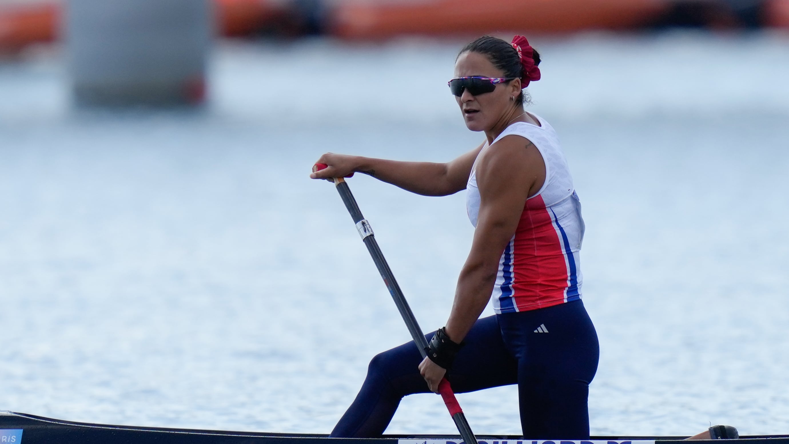 La canoísta clasificó a la semifinales individual y de duplas de las series C1 200 metros y C2 500 metros en los JJ.OO. París 2024.
