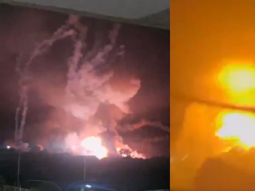 Impactantes imágenes del bombardeo de Estados Unidos a Caracas le dan la vuelta al mundo