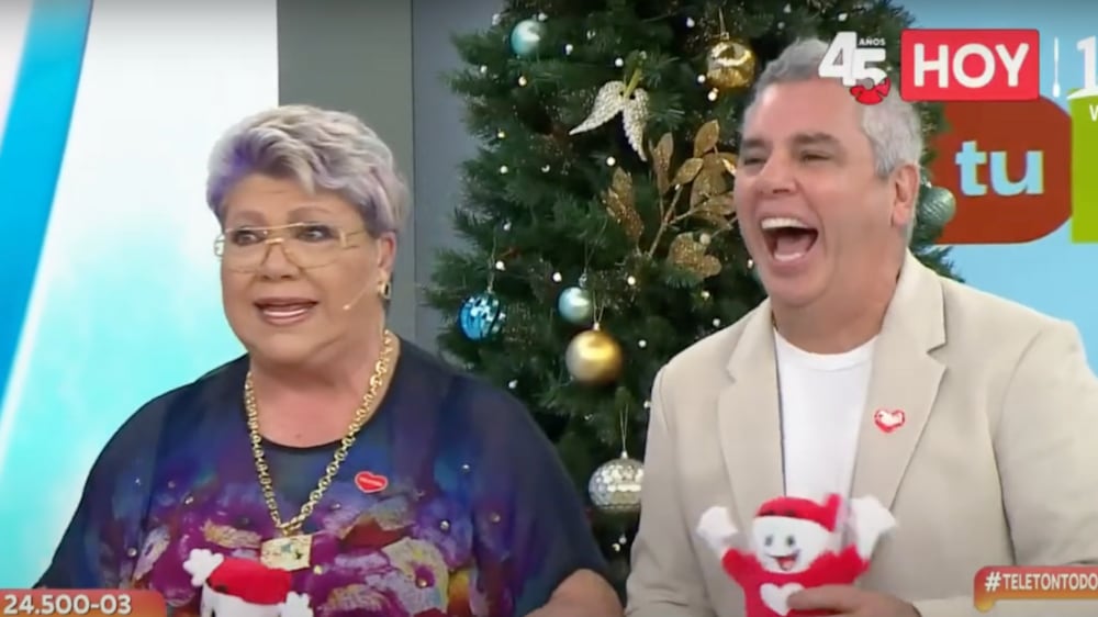 Patricia Maldonado y José Miguel Viñuela | Captura: Canal 13